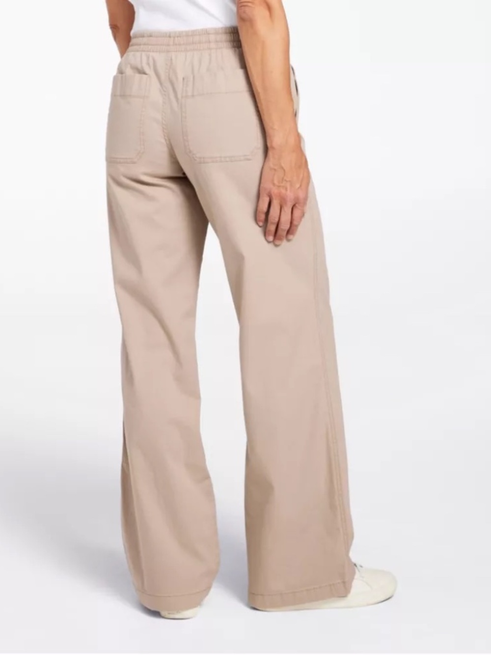 L.L. Bean Lakewashed Pull-on Chinos Size 10 - Picture 3 of 11